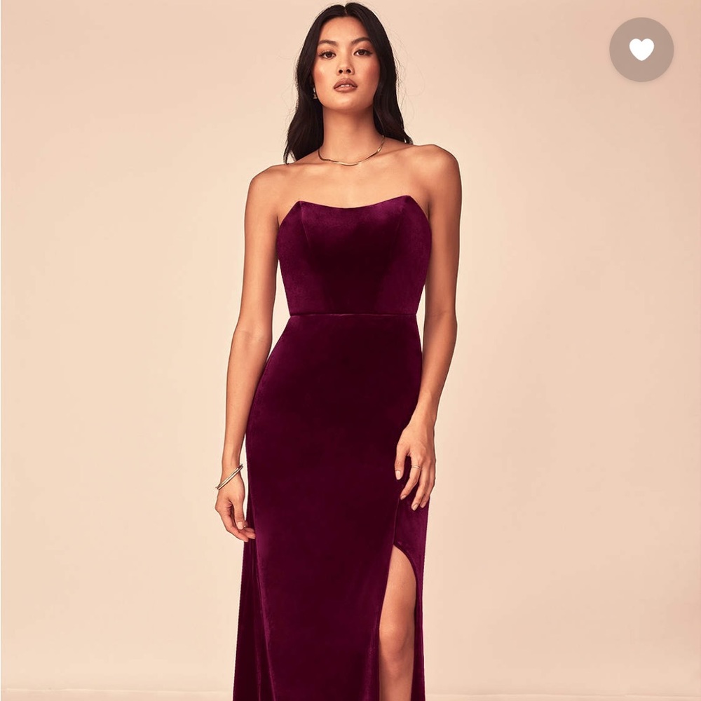 Azazie Nereda Velvet Gown